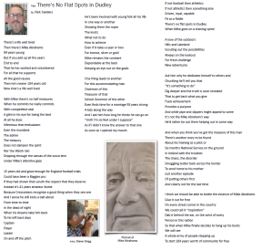 Rick Sanders poem about Mike Abrahams